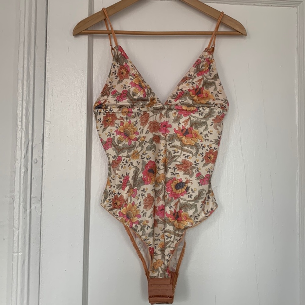 NWT Louise Misha Bodysuit, Floral, US L, FR T4, 42